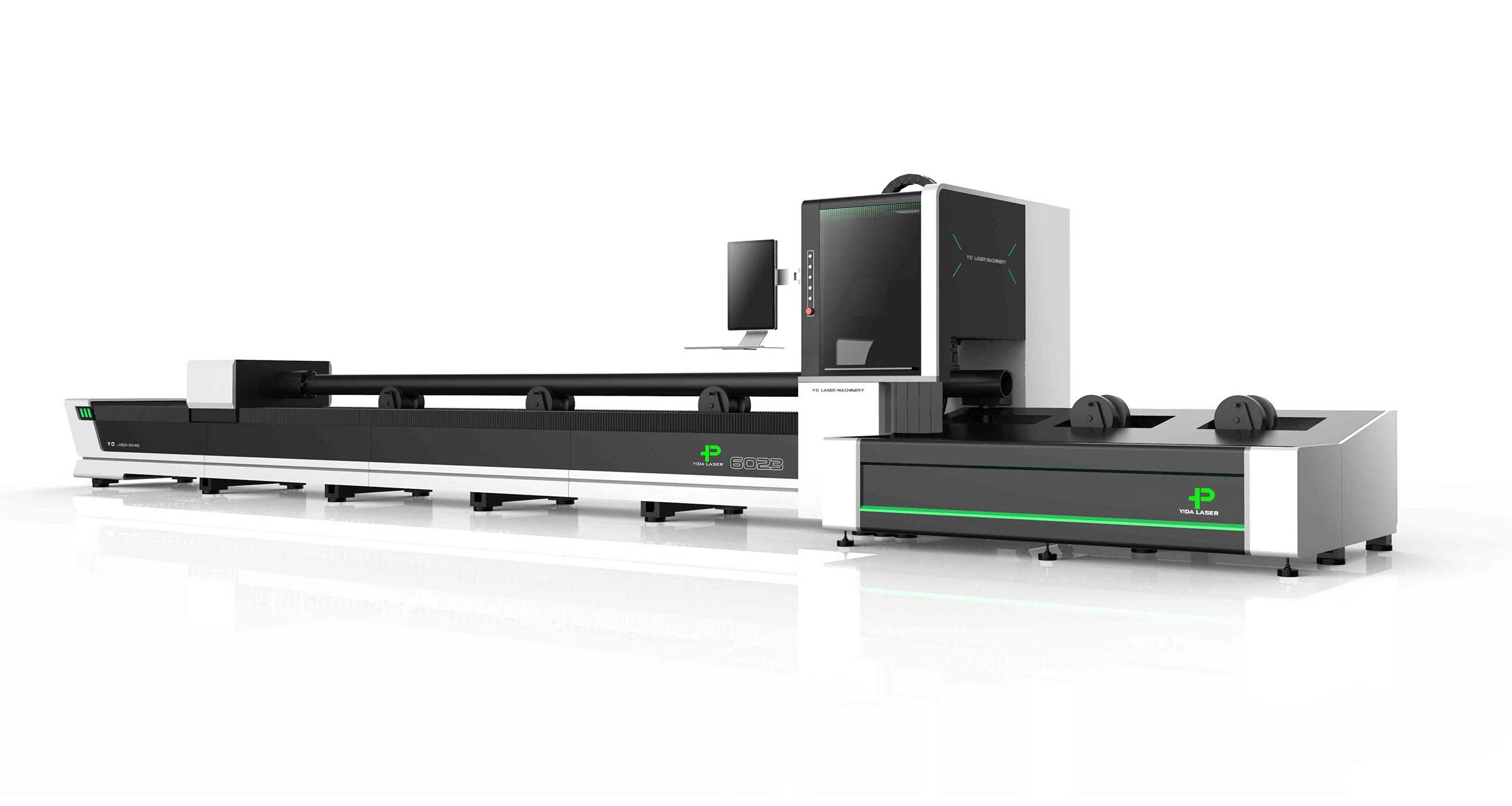 Macchina da taglio laser per tubi in fibra di metallo CNC CNC Fiber Metal Tube Laser Cutting Machine